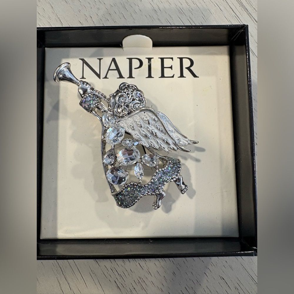 Napier Black Jewelry Box